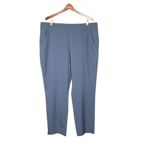 Eddie Bauer Hiking Outdoor Pants Women's Size XL Blue Lightweight Casual